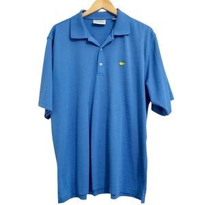 Masters Performamce Blue Golf Polo Large